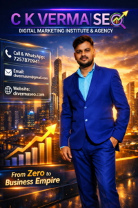 C K Verma SEO Logo