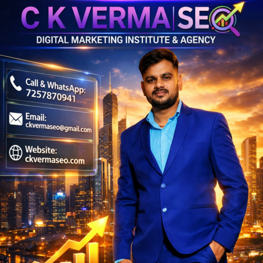 C K Verma SEO Logo